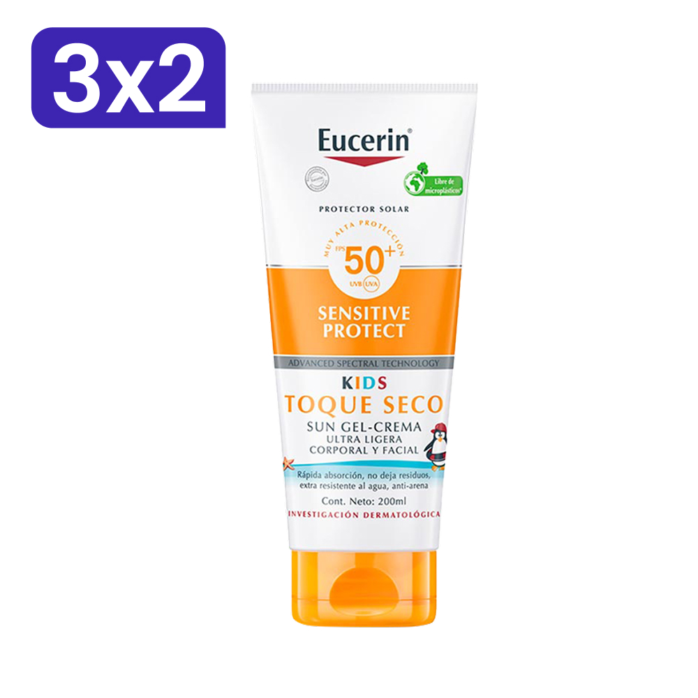 Eucerin Sensitive Protect Kids Toque Seco FPS50+ Eucerin Sensitive Protect Kids Toque Seco FPS50+