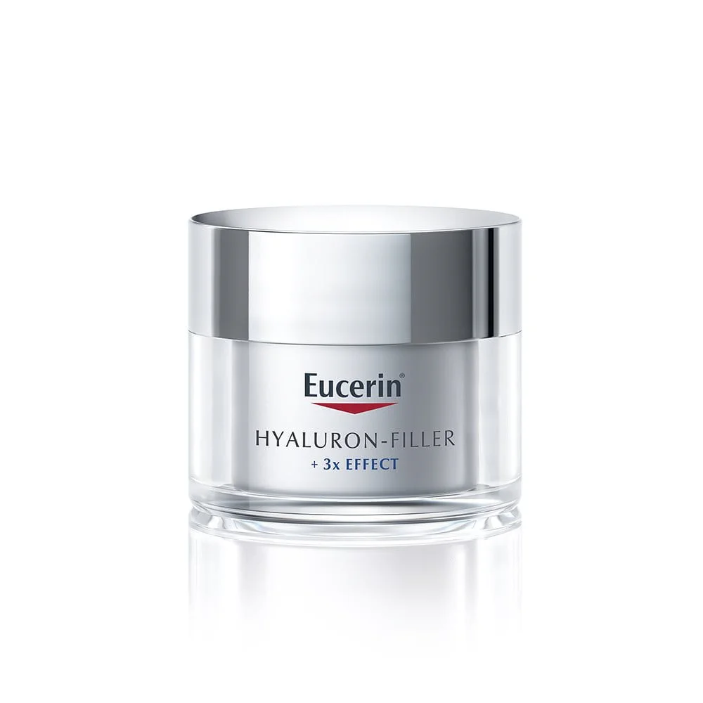 Crema Facial de Día Antiarrugas Eucerin Hyaluron Filler + 3x Effect Piel Seca