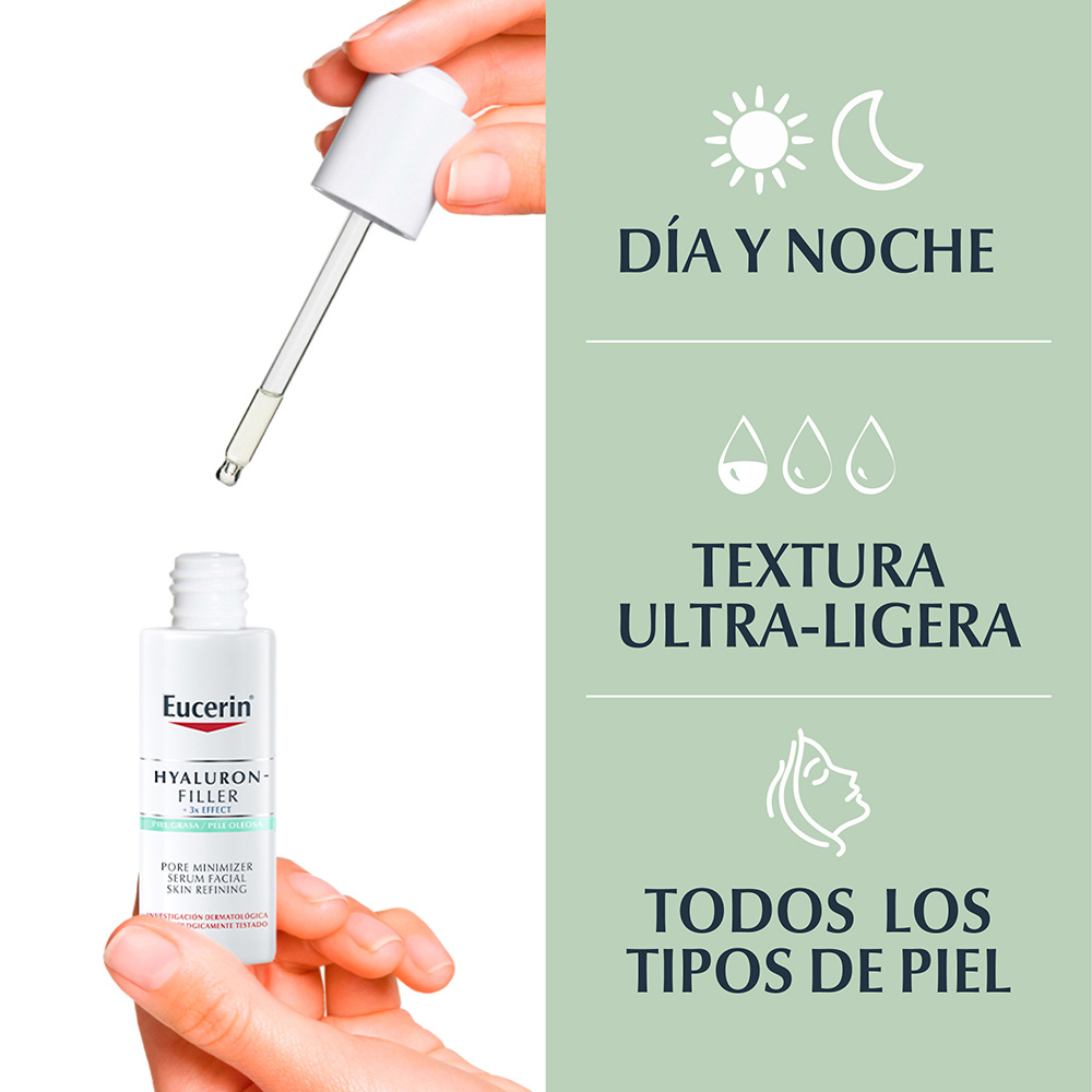 Sérum Facial Eucerin HyaluronFiller + 3x Effect Pore Minimizer