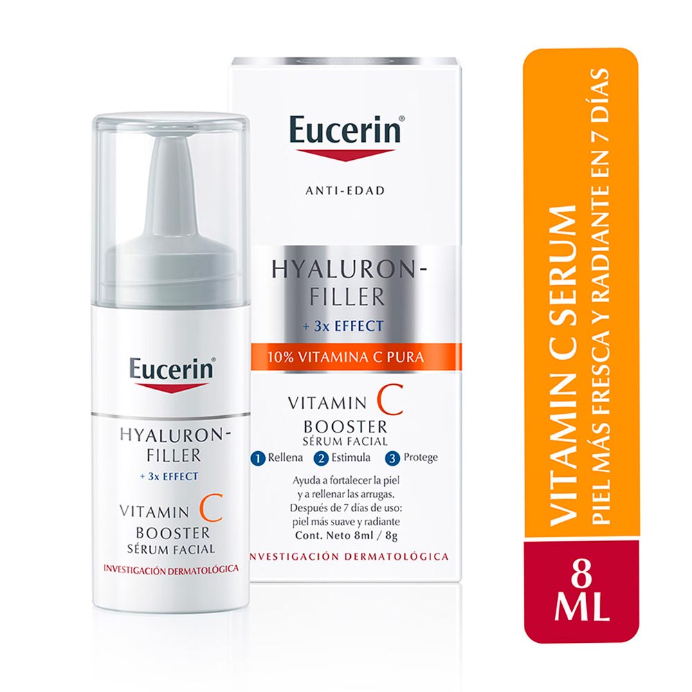 Serúm Facial Vitamina C Eucerin Anti-edad Hyaluron Filler + 3x Effect