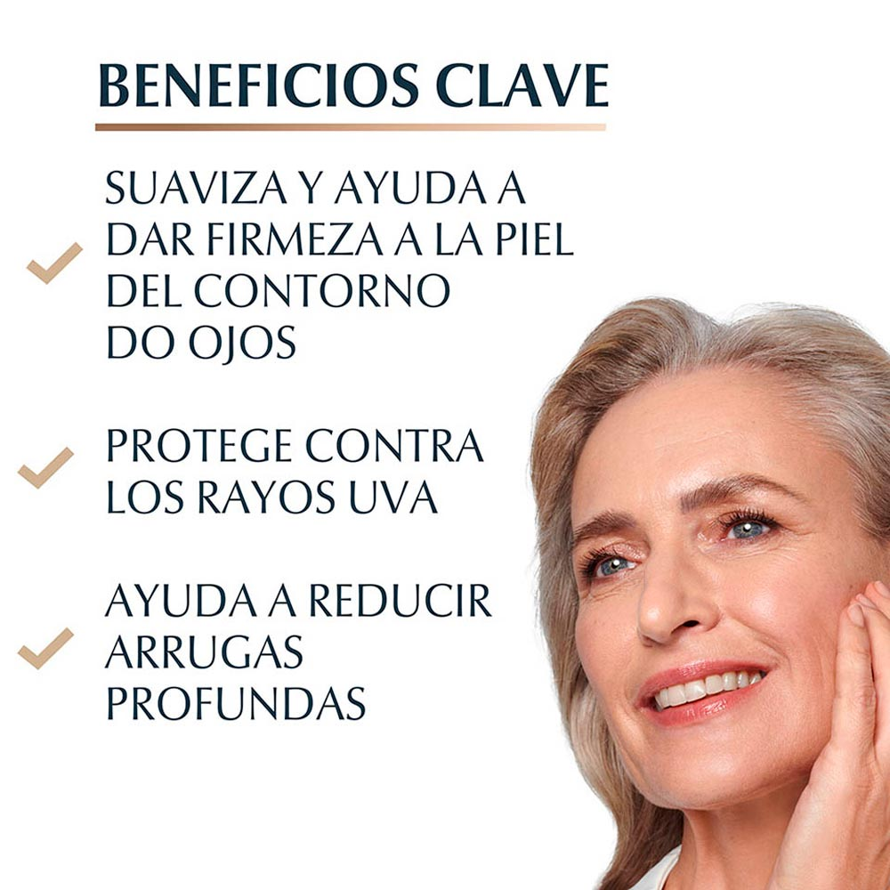 Crema Contorno de Ojos Antiarrugas Eucerin Hyaluron Filler + Elasticity
