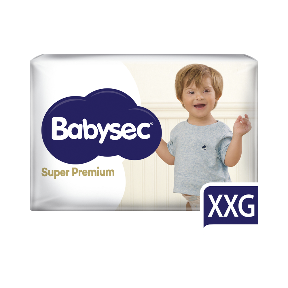 Babysec pañal para bebé súper premium talla XXG