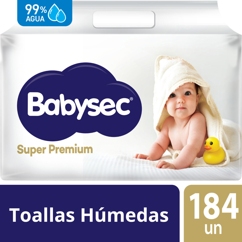 Toalla Húmeda Babysec Super Premium 99% Agua Toalla Húmeda Babysec Super Premium 99% Agua