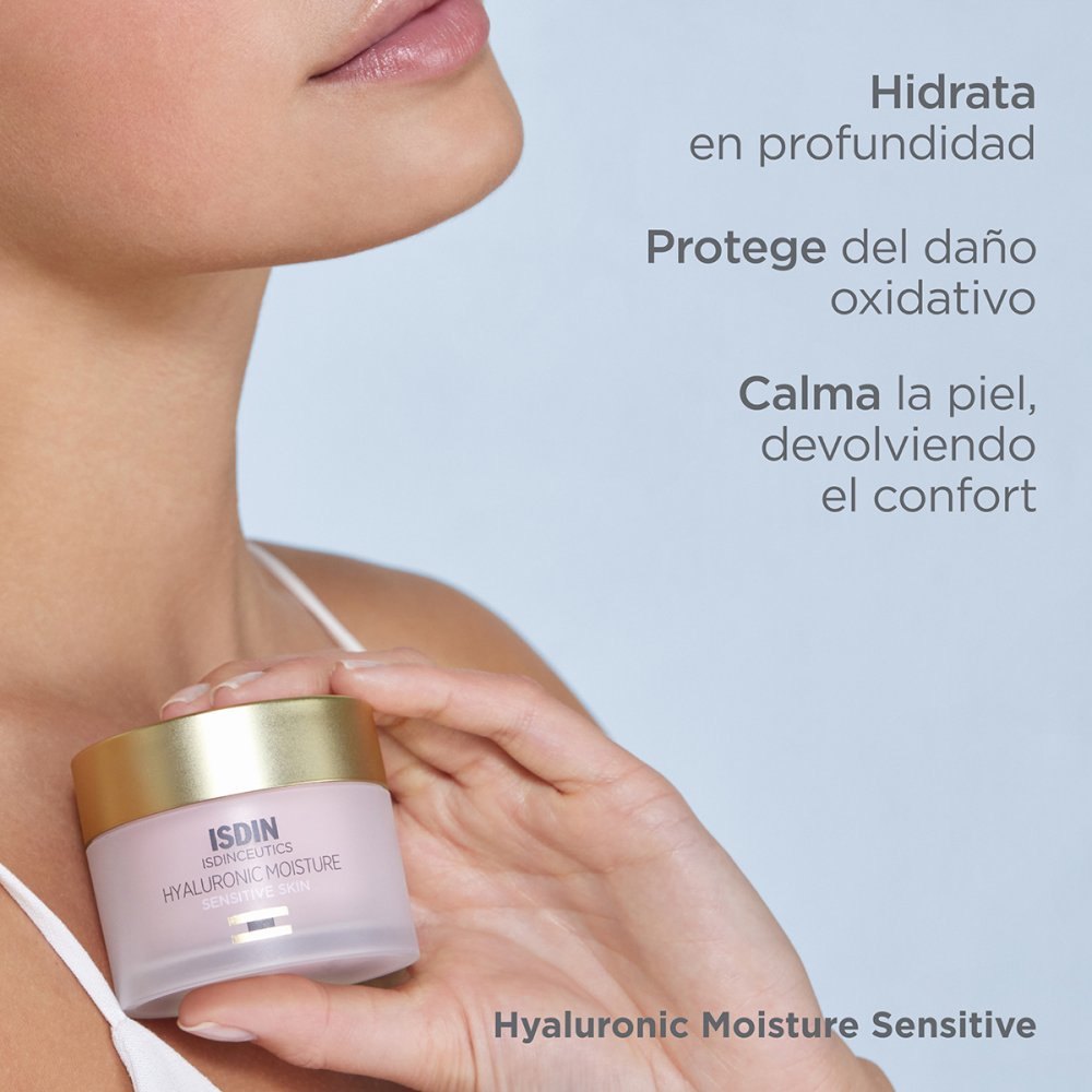 Crema Isdinceutics Hyaluronic Moisture Sensitive Crema Isdinceutics Hyaluronic Moisture Sensitive