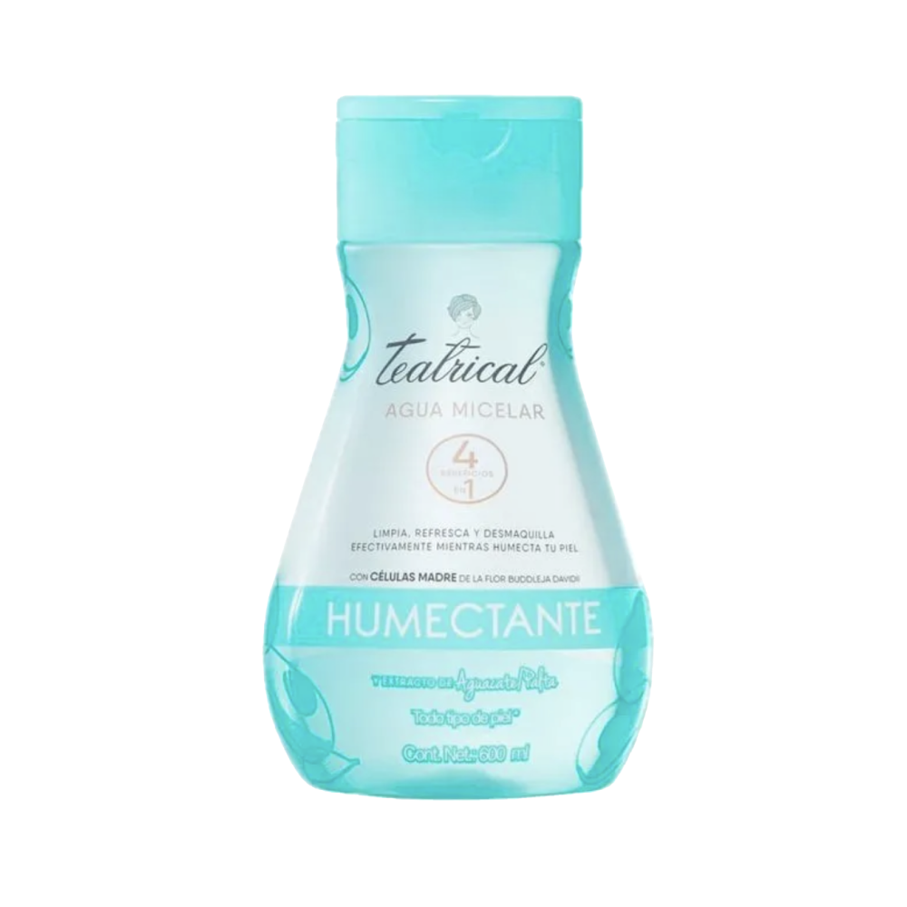 Agua Micelar Teatrical Extracto Aguacate Humectante