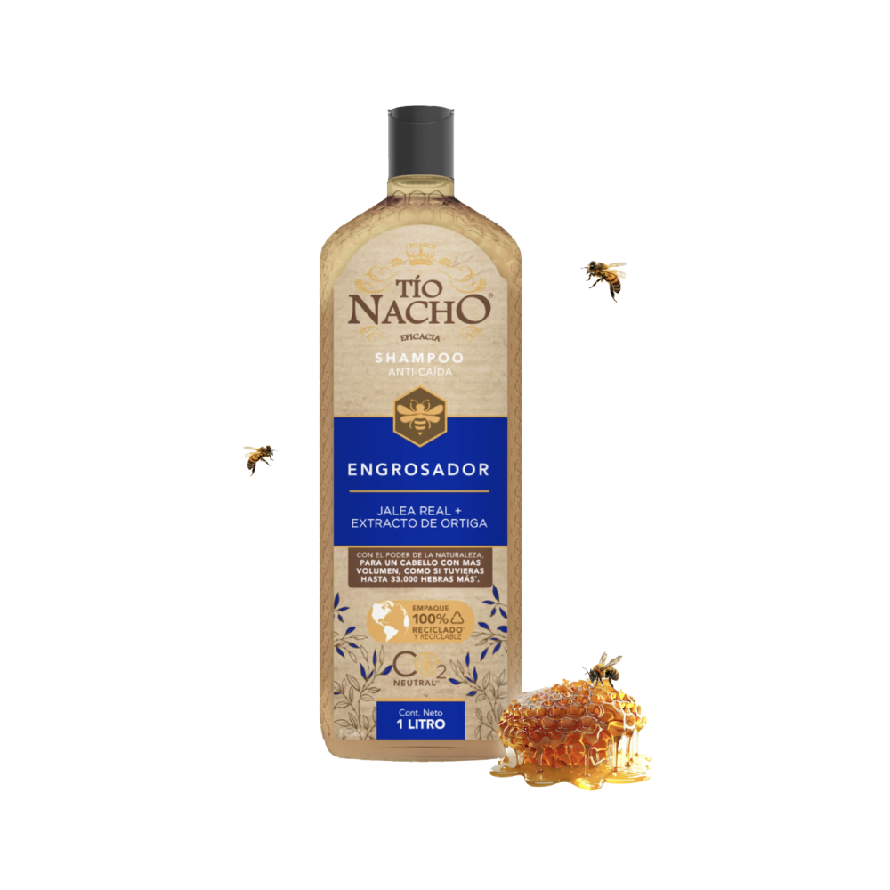 Shampoo Tío Nacho Sistema Engrosador