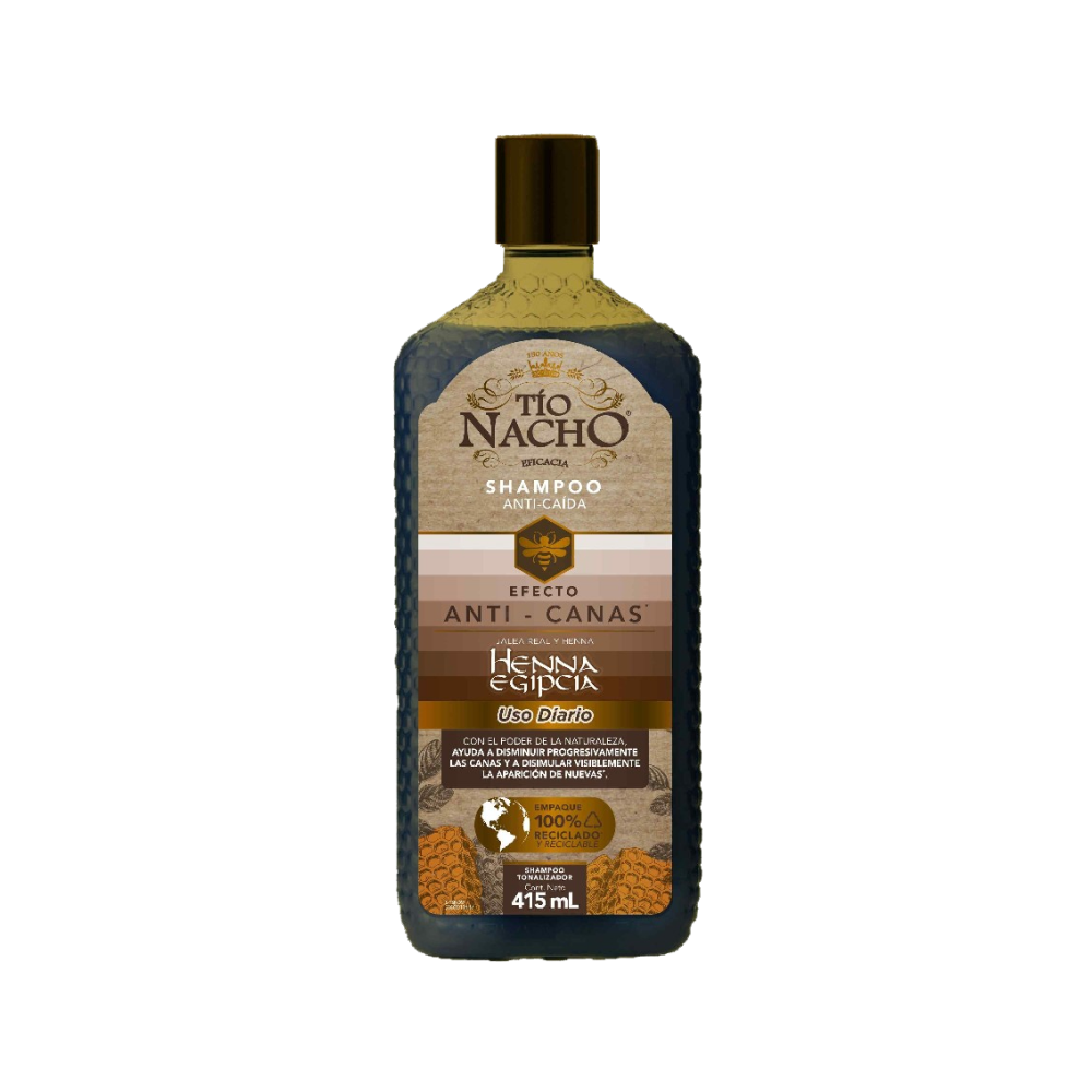 Shampoo Tío Nacho Tonalizador Anti Canas