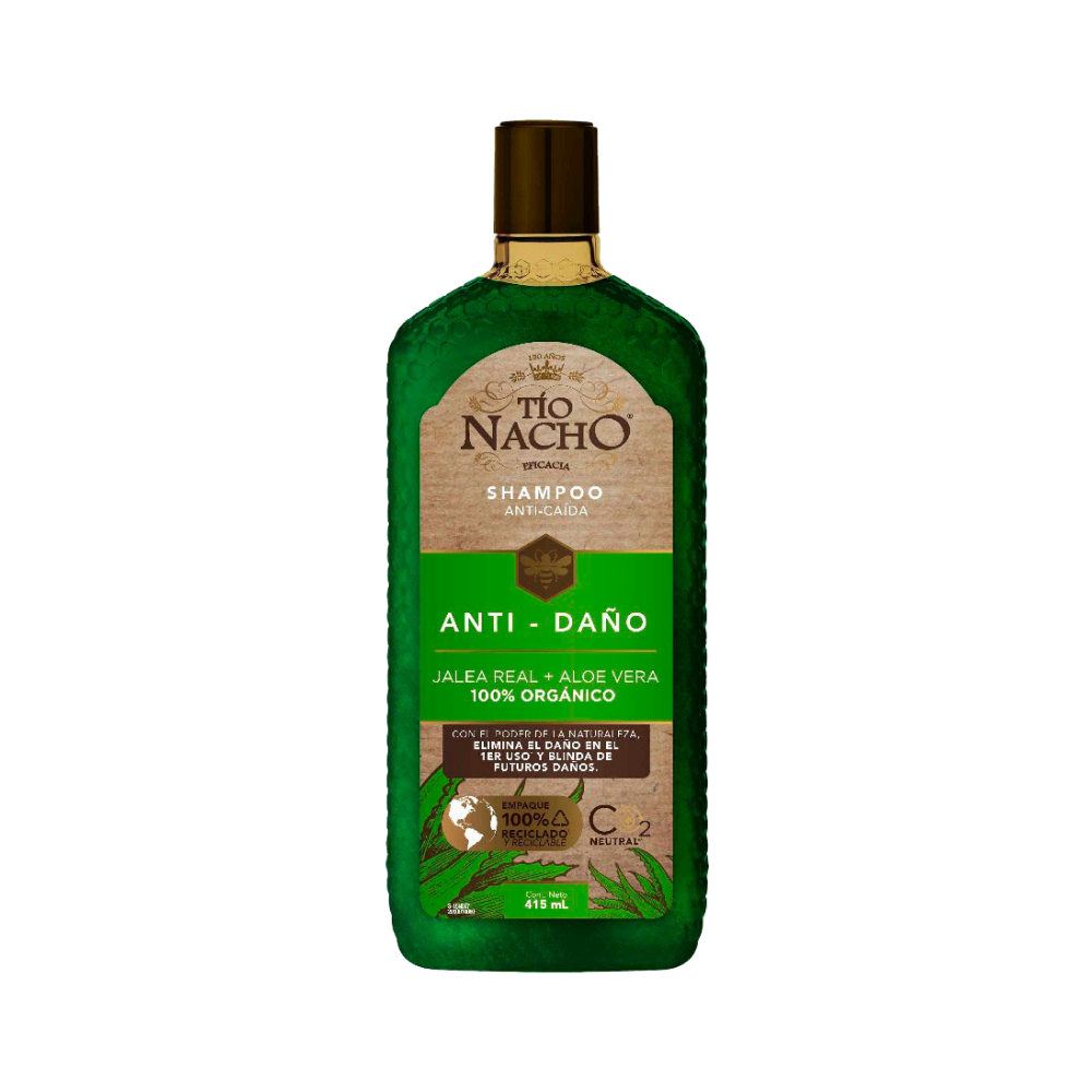 Shampoo Tío Nacho Anti Daño Aloe Vera