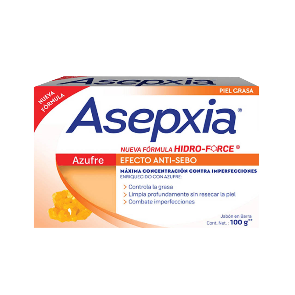 Jabón en Barra Asepxia Azufre