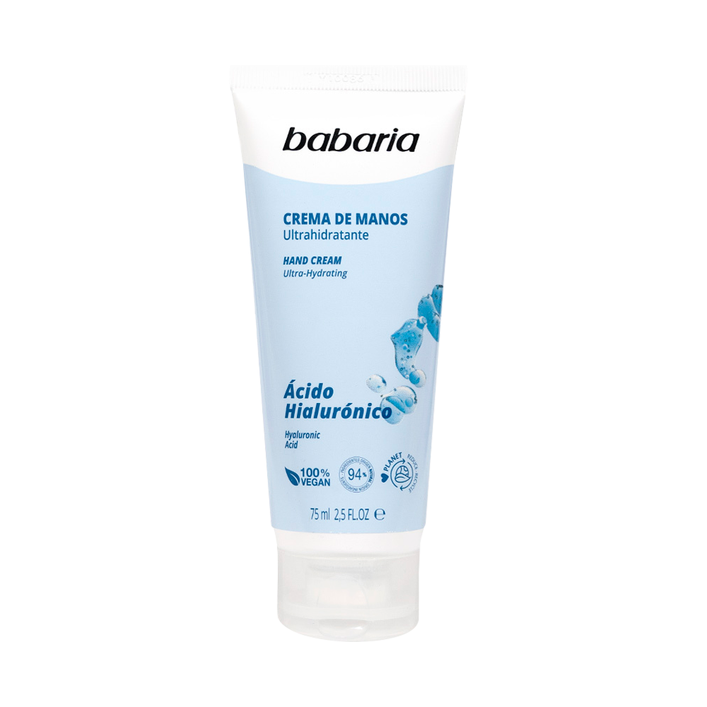 Crema de Manos Babaria Ácido Hialurónico