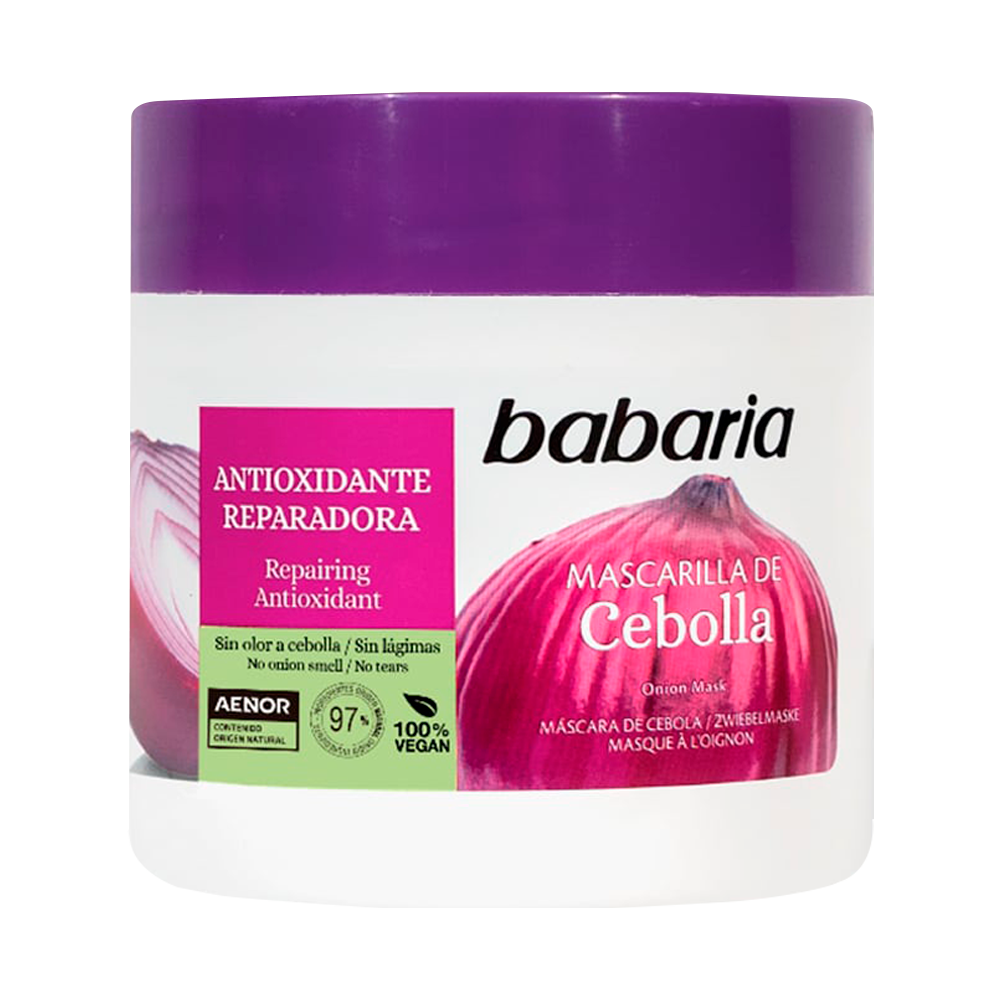 Mascarilla Capilar Babaria Cebolla Antioxidante