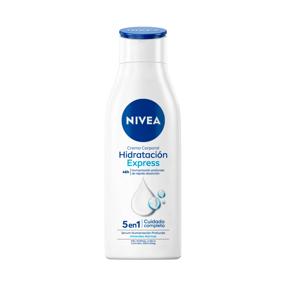 Crema Corporal Nivea Hidratación Express Piel Normal