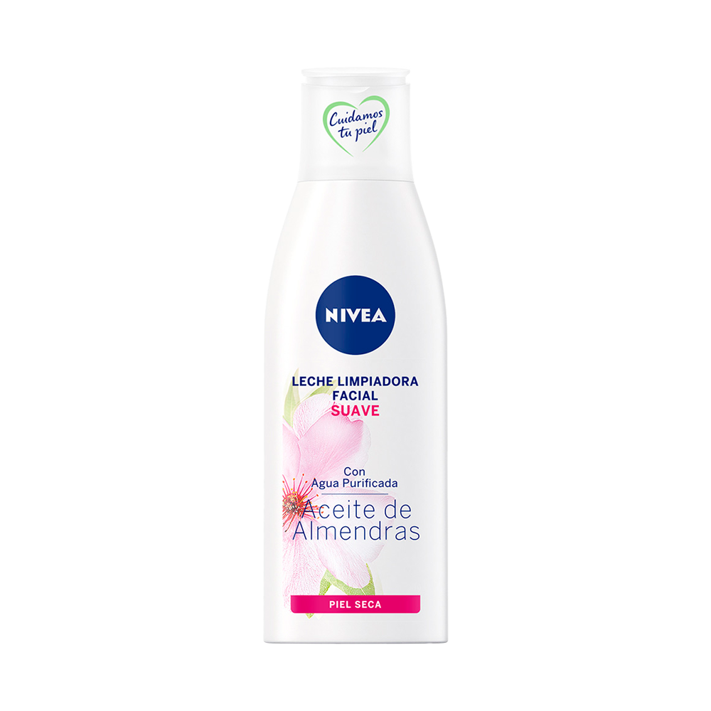 Leche Limpiadora Facial Nivea Suave Piel Seca Leche Limpiadora Facial Nivea Suave Piel Seca