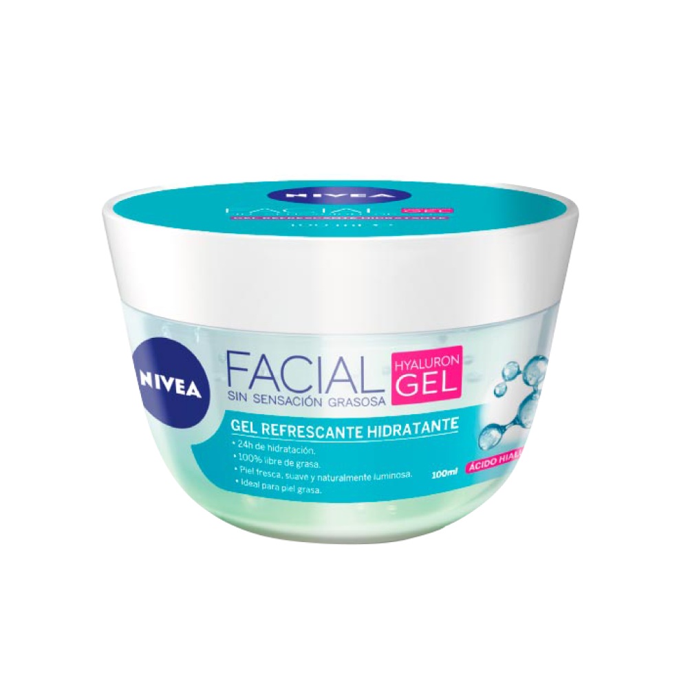 Gel Facial Hyaluron Nivea Con Ácido Hialurónico