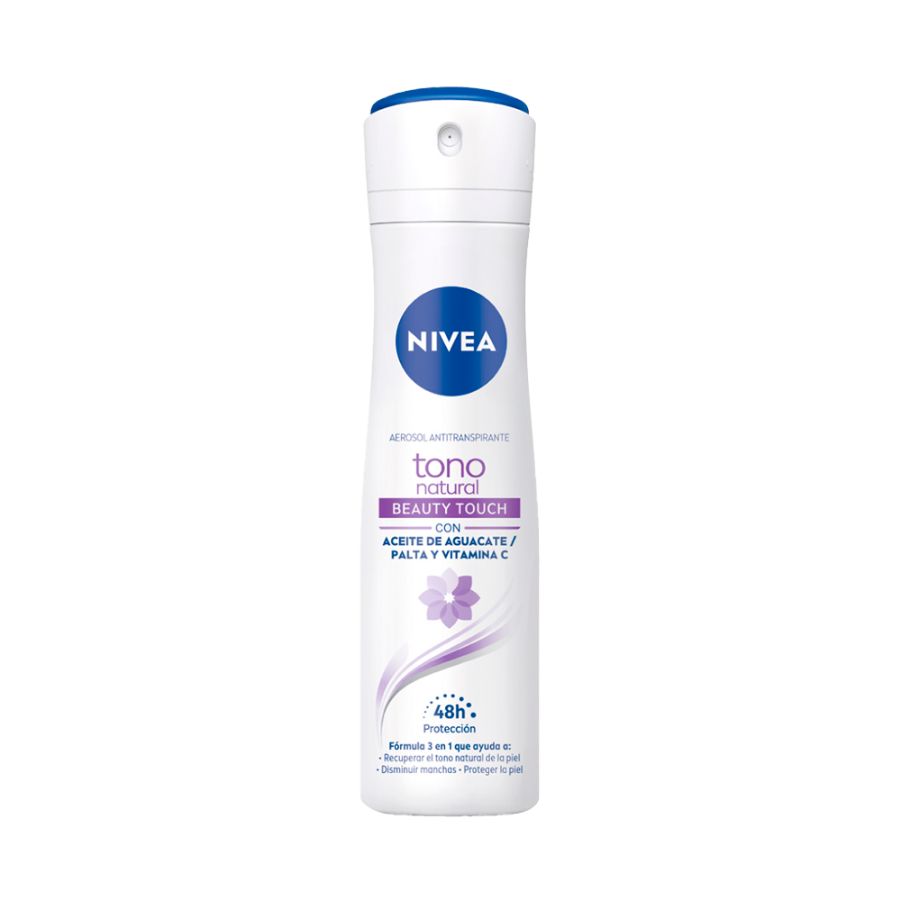 Desodorante Spray Nivea Tono Natural Beauty Touch Desodorante Spray Nivea Tono Natural Beauty Touch