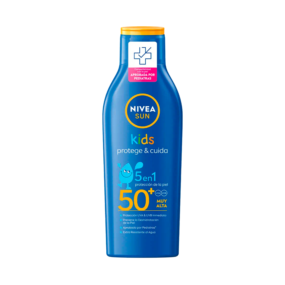 Protector Solar Facial Nivea Sun Kids Lotion FPS 50