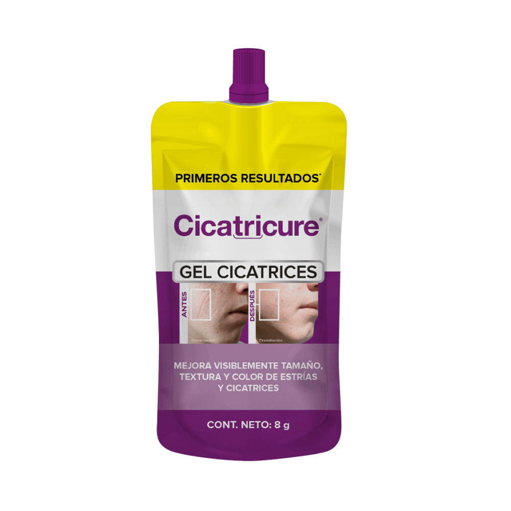Gel Cicatricure para Cicatrices y Estrías Sachet 8gr Gel Cicatricure para Cicatrices y Estrías Sachet 8gr