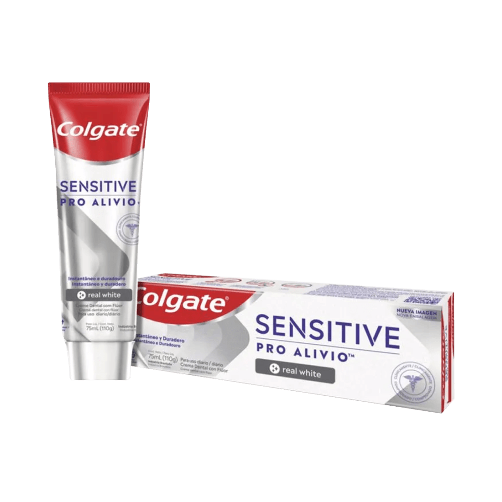 Pasta Dental Colgate Sensitive Pro Alivio Real White