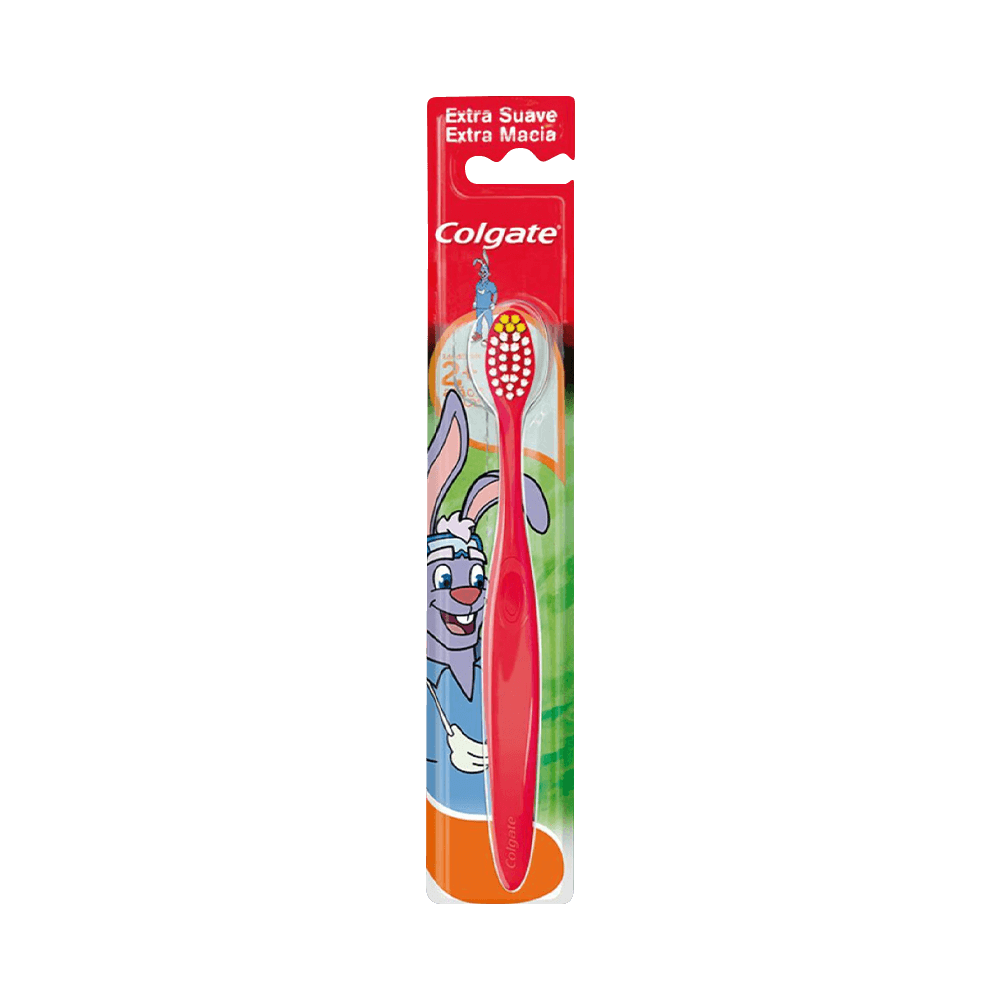 Cepillo Dental Colgate Niños Dr Rabbit Extra Suave 2 Años Cepillo Dental Colgate Niños Dr Rabbit Extra Suave 2 Años