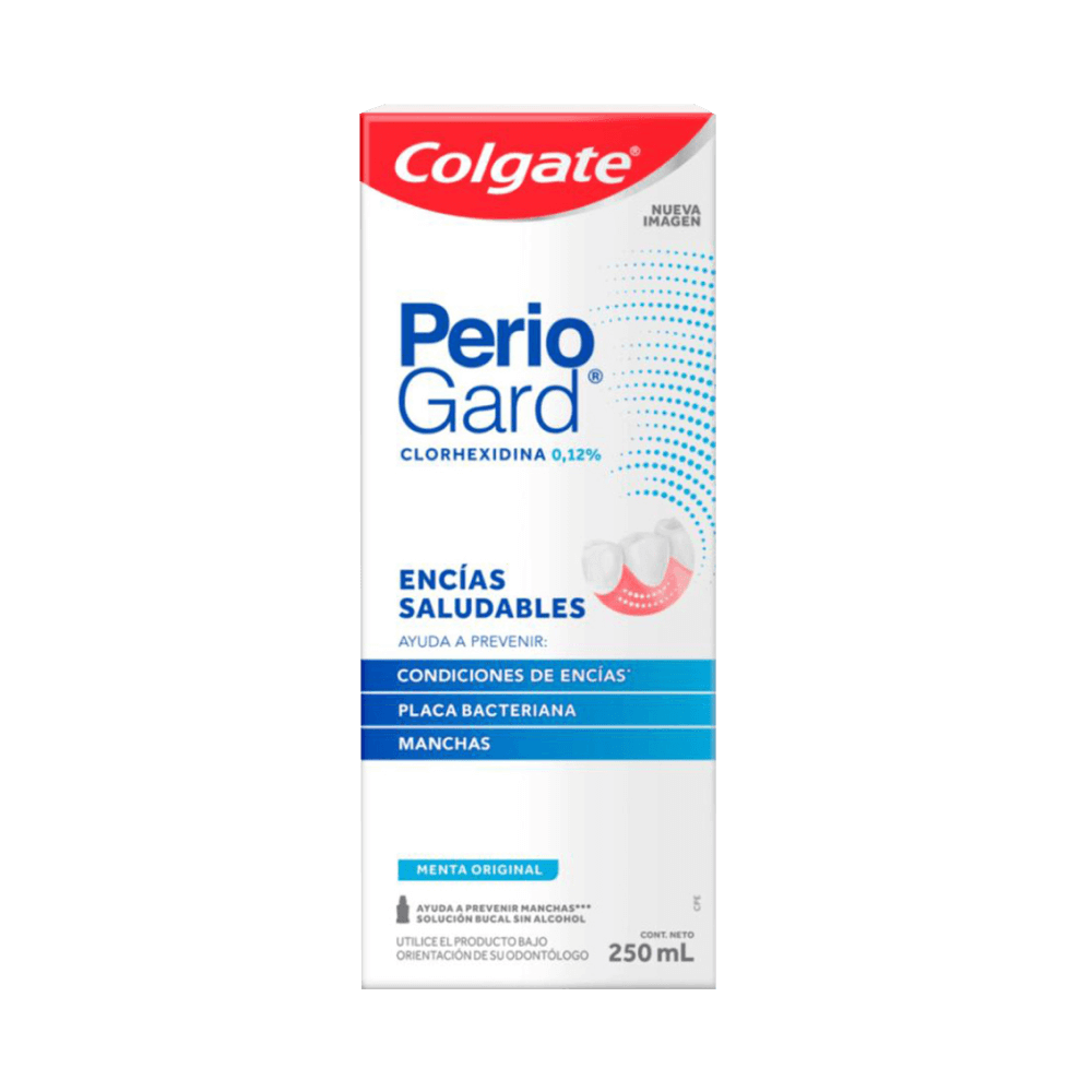 Enjuague Bucal Colgate PerioGard sin Alcohol