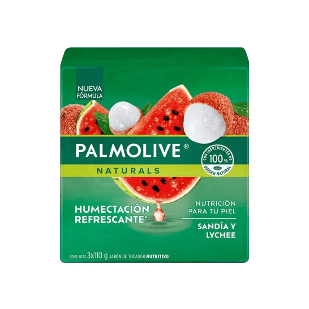 Jabón en Barra Palmolive Naturals Sandía y Lychee
