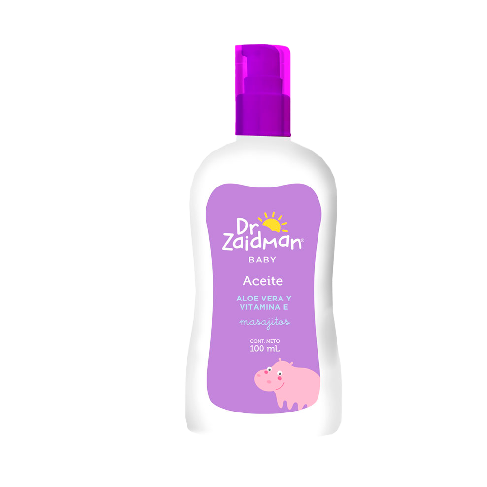 Prueba Aceite Dr. Zaidman Baby con Aloe Vera y Vitamina E