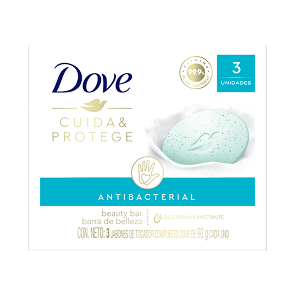 Jabón en Barra Dove Cuida y Protege Beauty 90gr