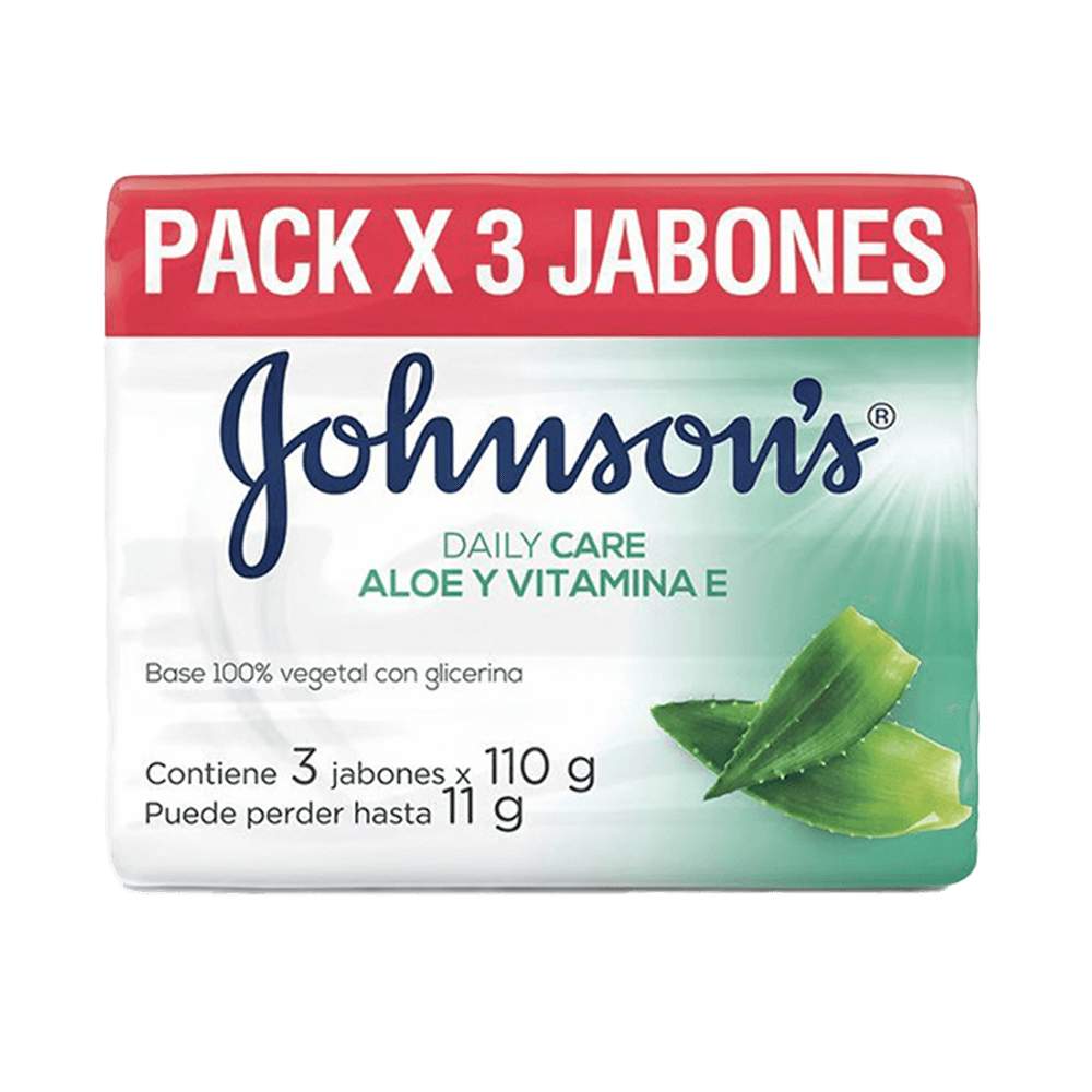 Jabón en Barra Johnsons Aloe