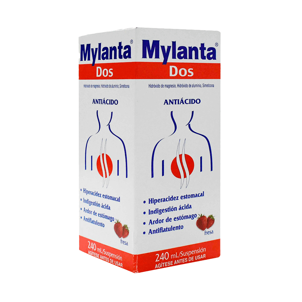 Mylanta Dos Suspensión Fresa