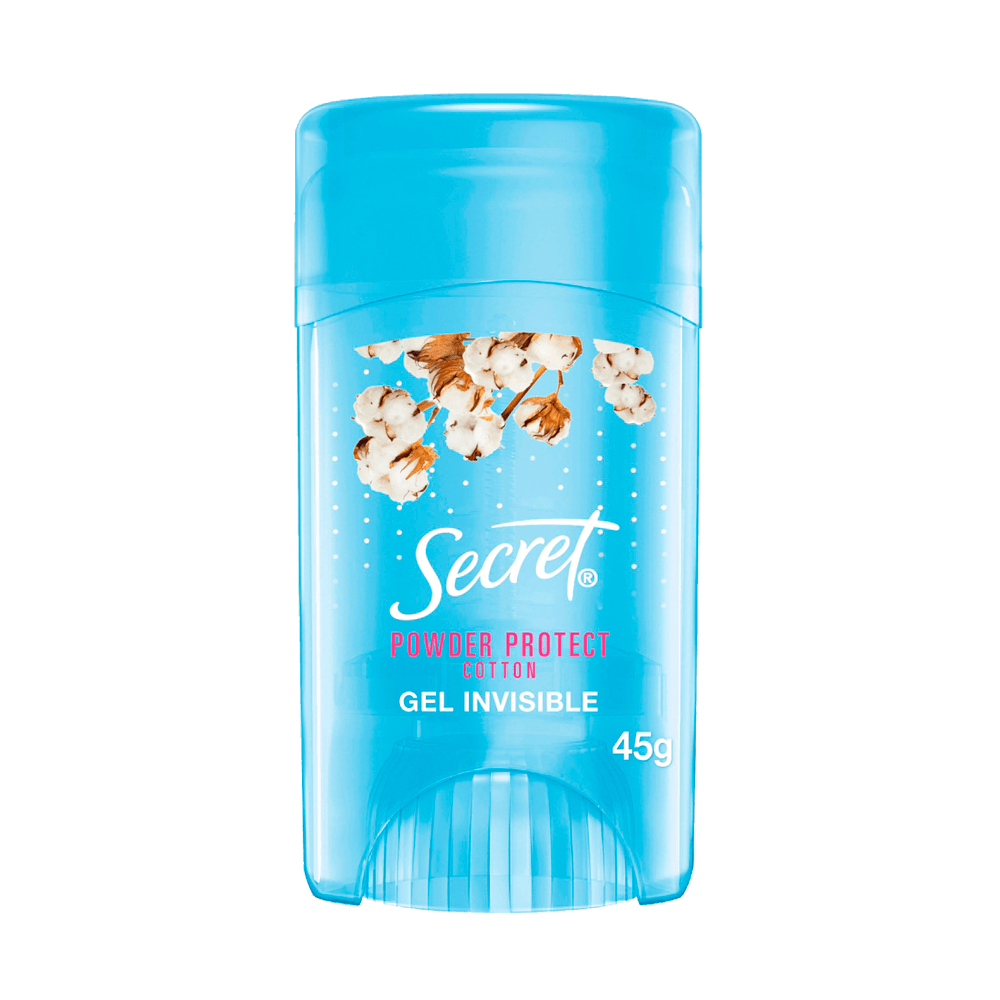 Desodorante en Gel Invisible Secret Algodón