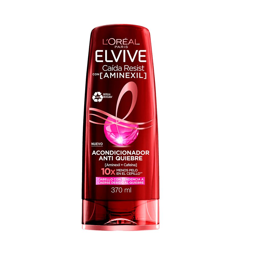 Acondicionador Anti Quiebre Elvive Caída Resist con Aminexil y Cafeína