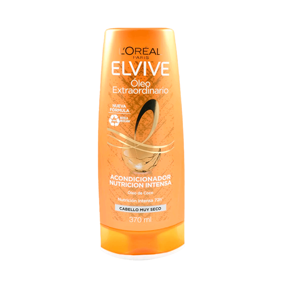 Acondicionador Elvive Extraordinario Coco Para Cabello Muy Seco