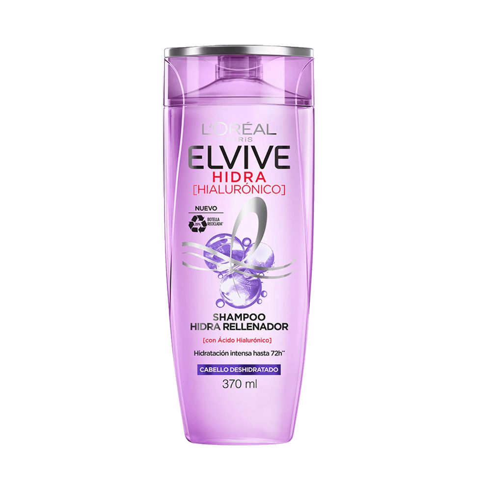 Shampoo Elvive Hidra Hialurónico Para Cabello Deshidratado