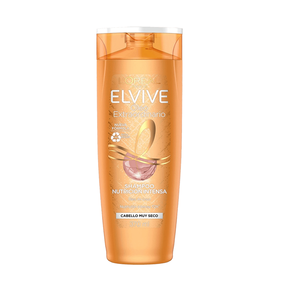 Shampoo Elvive Extraordinario Coco Para Cabello Muy Seco