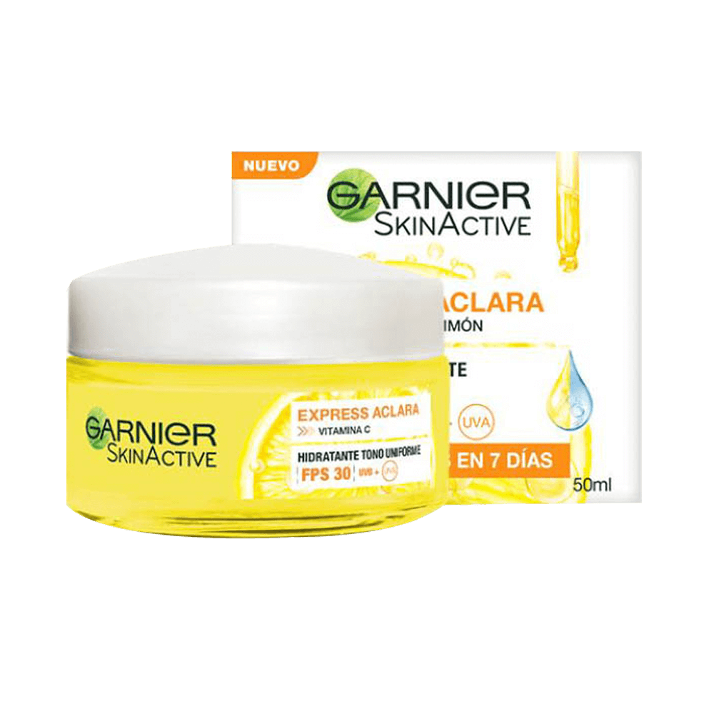 Crema Facial Hidratante de Día Garnier Skin Active Express Aclara