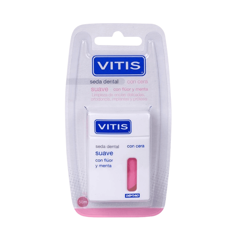 Seda Dental Suave Vitis Flúor y Menta