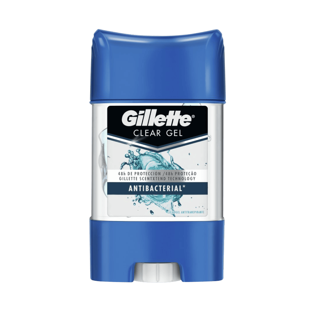 Desodorante en Gel Gillette Clear Antibacterial
