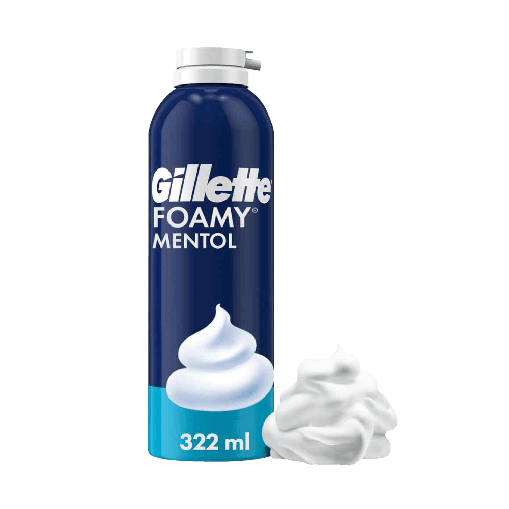 Espuma de Afeitar Gillette Foamy Mentol