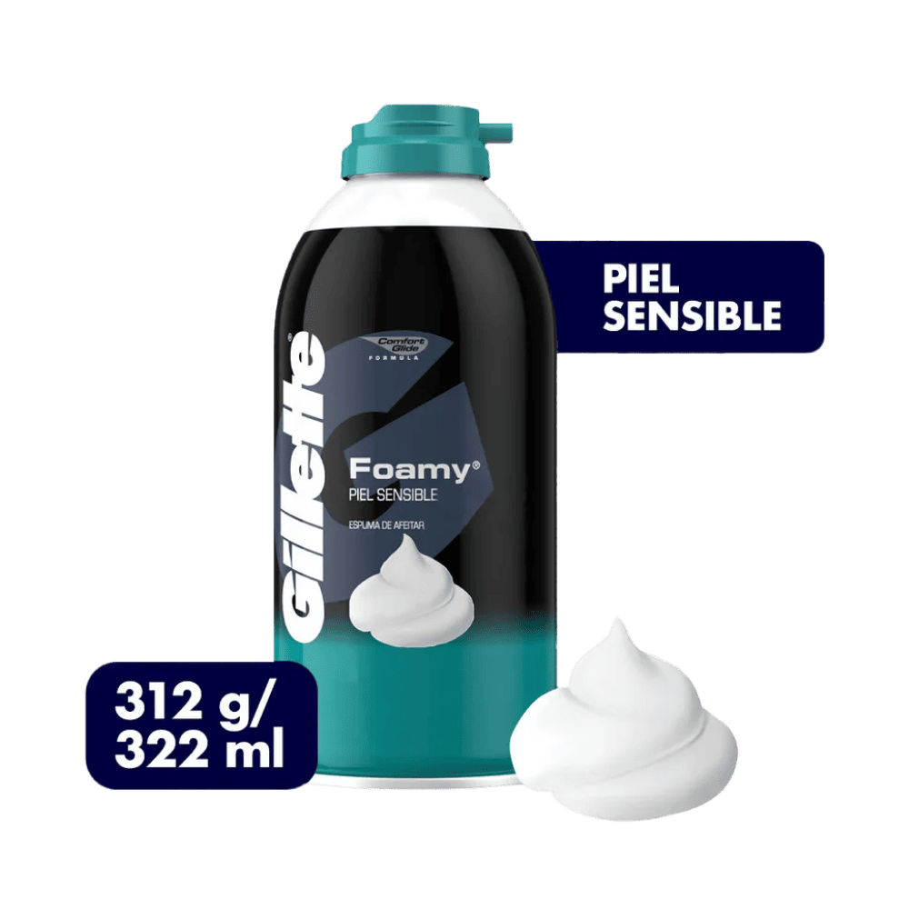 Espuma de Afeitar Gillette Piel Sensible