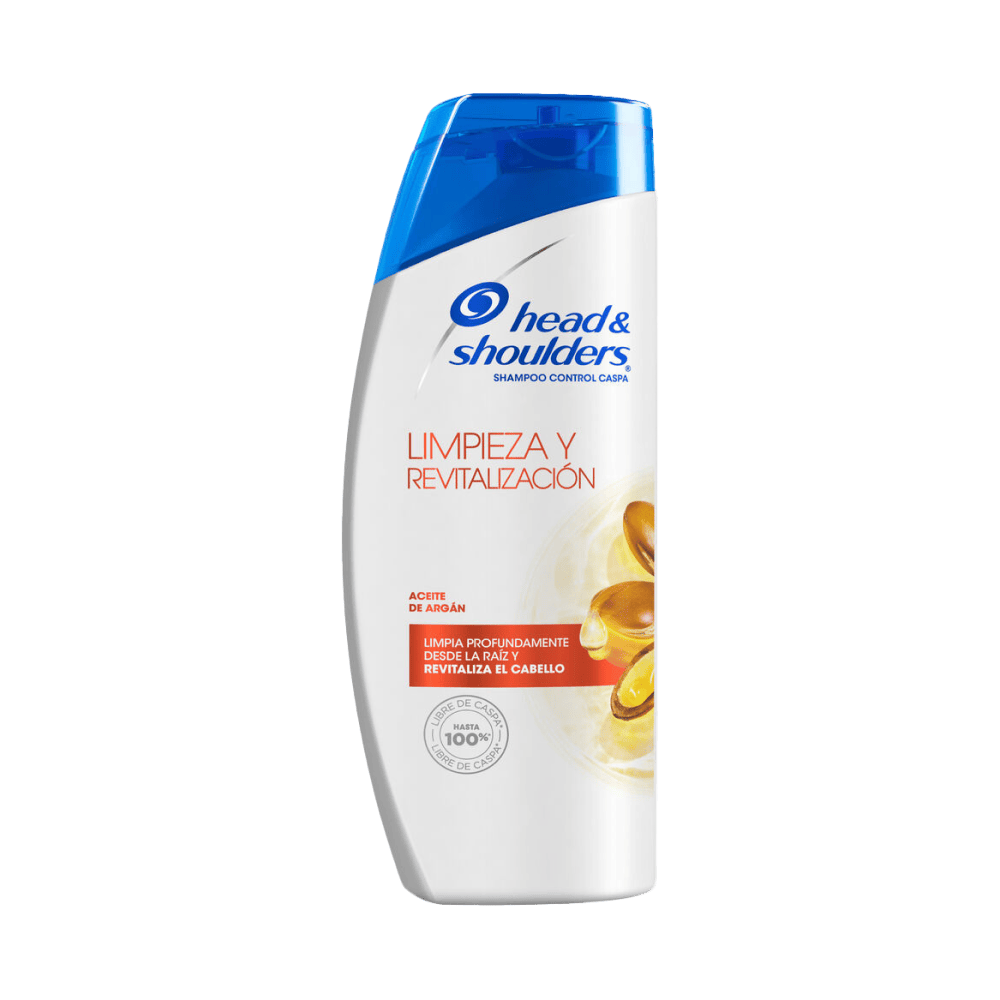 Shampoo Head & Shoulders Limpieza y Revitalización Argan