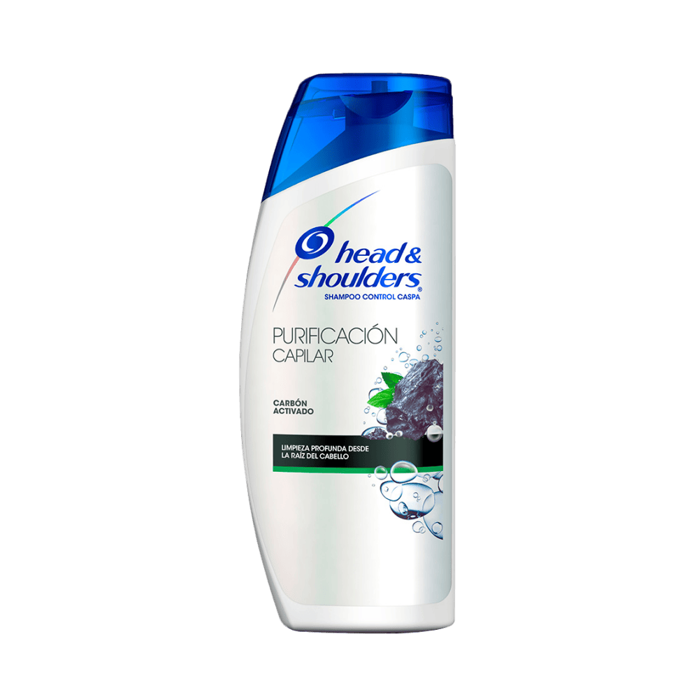 Shampoo Head & Shoulders Purificación Capilar Carbón Activado Shampoo Head & Shoulders Purificación Capilar Carbón Activado