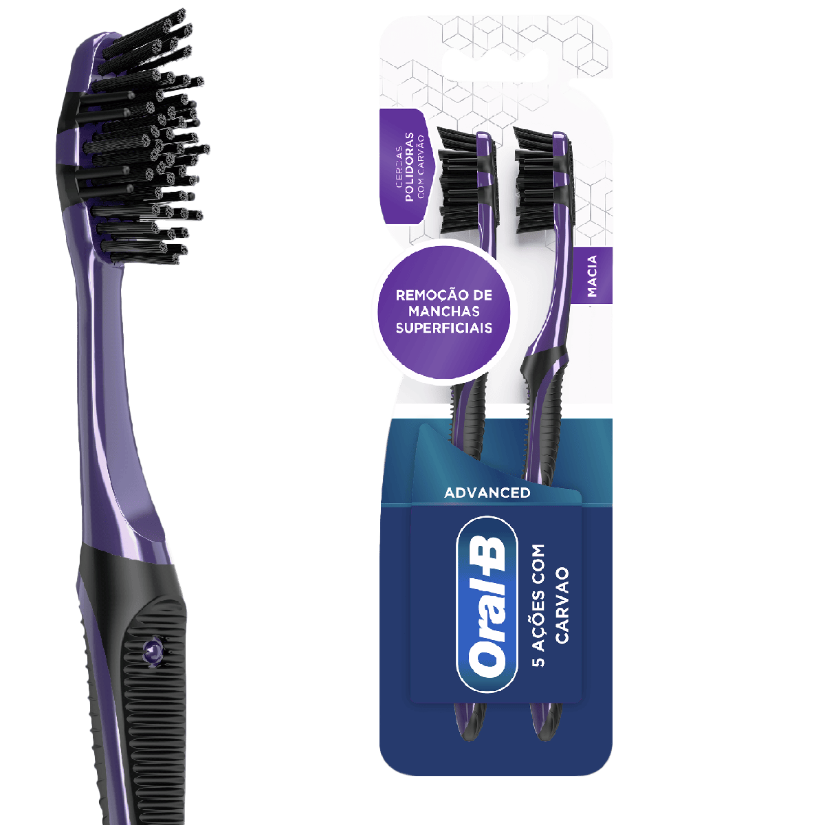 Cepillo Dental Oral-B Advanced 5 Acciones con Carbón