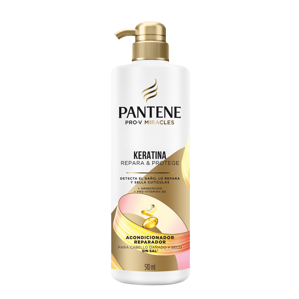 Acondicionador Pantene Keratina Reparador sin Sal Acondicionador Pantene Keratina Reparador sin Sal
