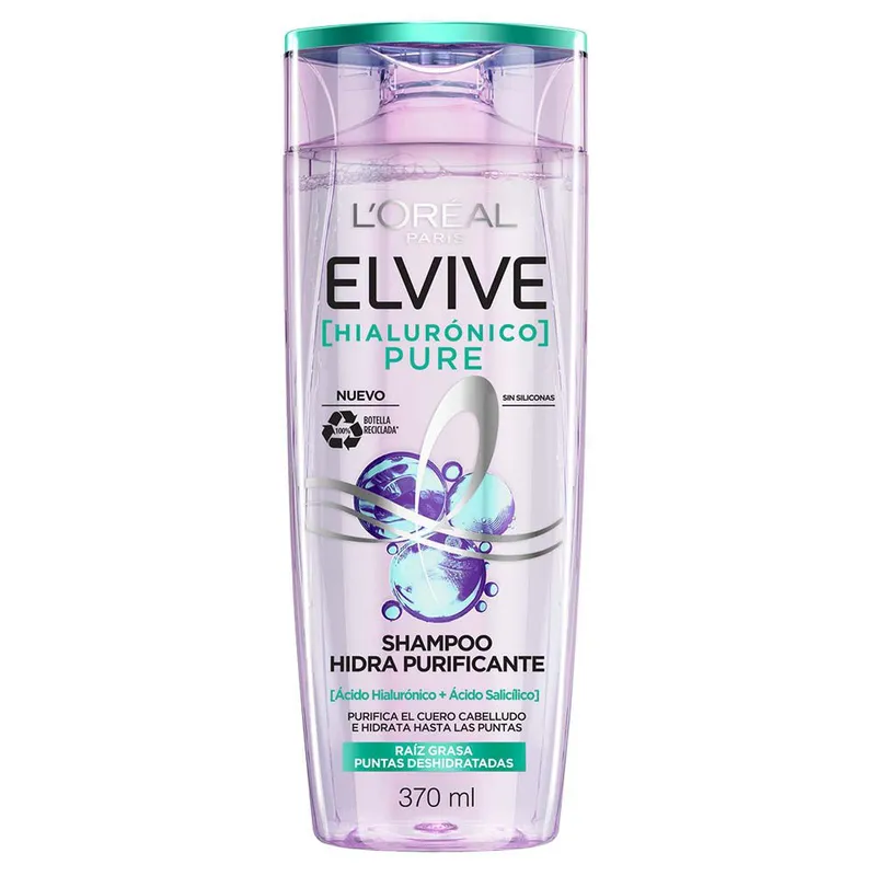 Shampoo Elvive Hialurónico Pure