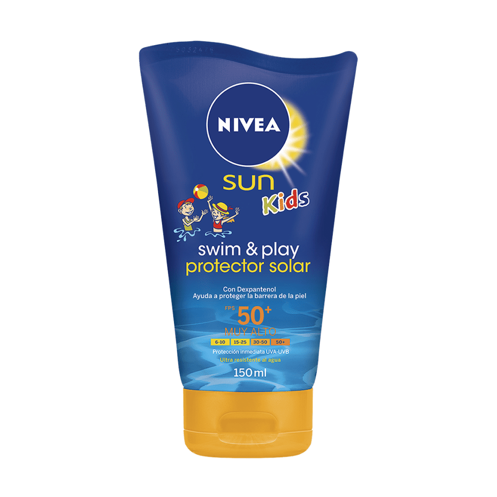 Protector Solar Nivea Sun Kids Swim & Play FPS50 Protector Solar Nivea Sun Kids Swim & Play FPS50