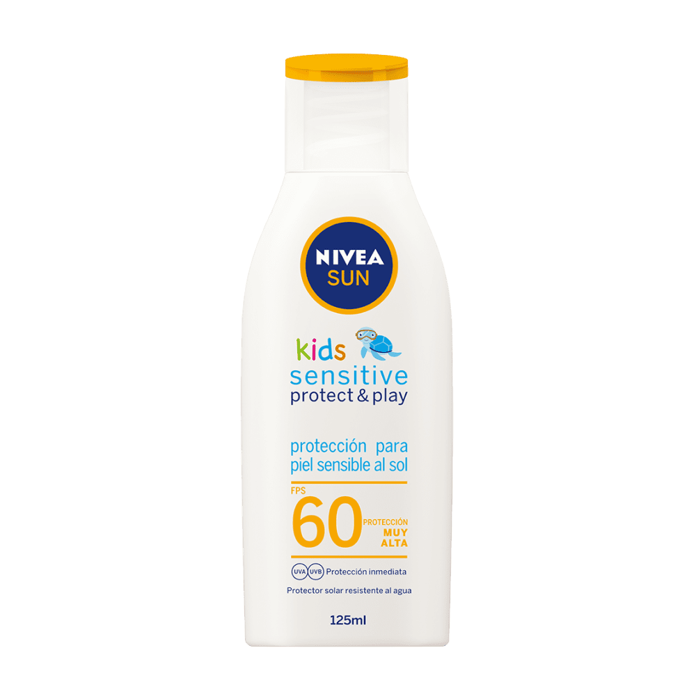 Protector Solar Nivea Sun Kids Loción Sensitive FPS60 Protector Solar Nivea Sun Kids Loción Sensitive FPS60