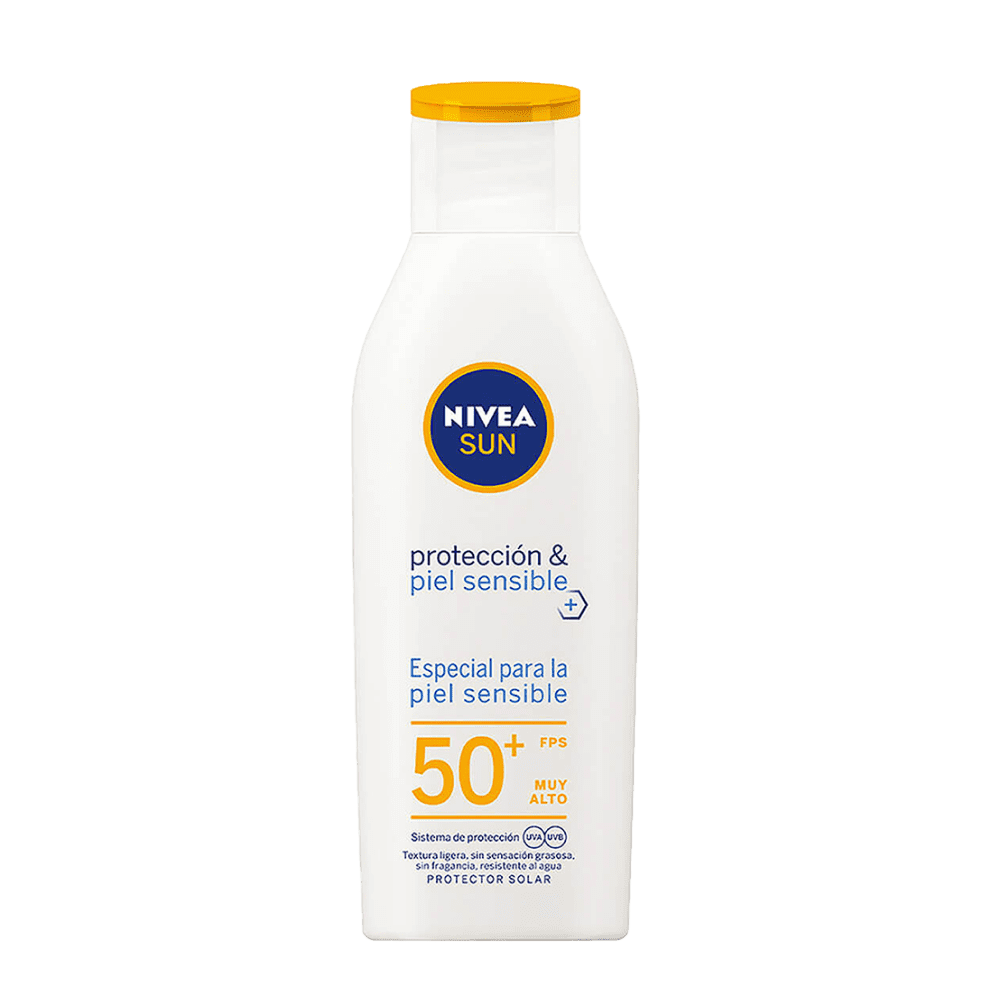 Protector Solar Nivea Sun Loción Sensitive FPS50