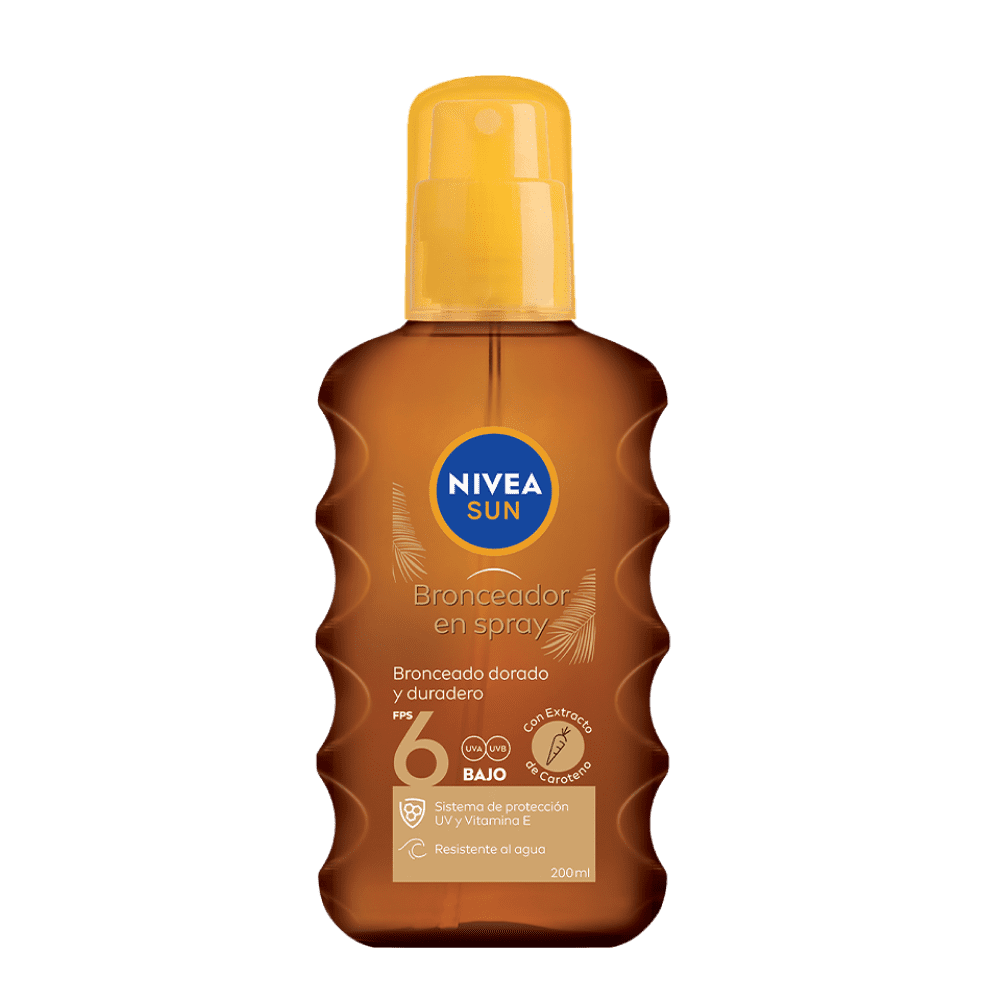 Protector Solar Nivea Sun Protect & Bronce Spray FPS6