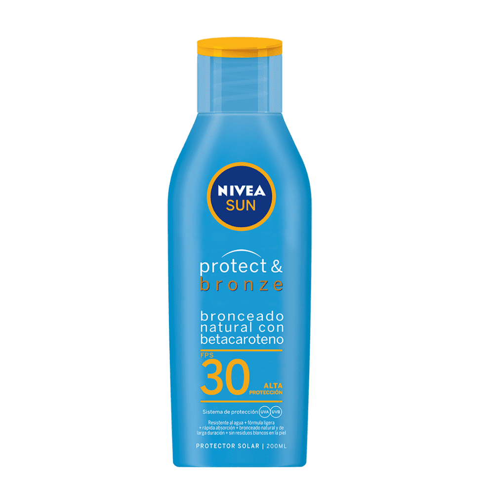 Protector Solar Nivea Sun Protect & Bronce FPS30