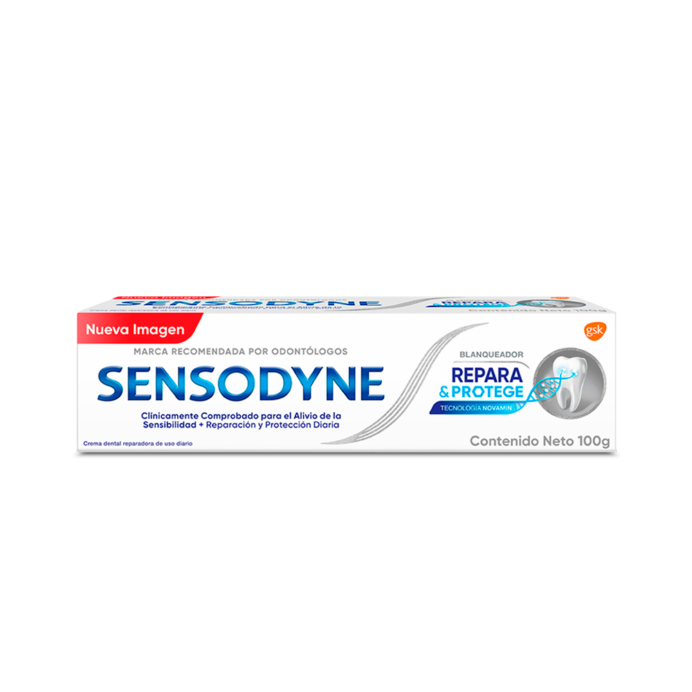 Crema Dental Sensodyne Blanqueador Repara & Protege